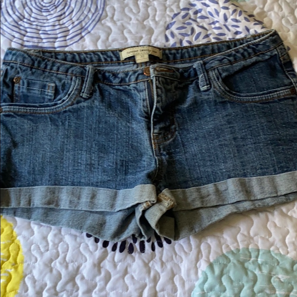 Jean shorts